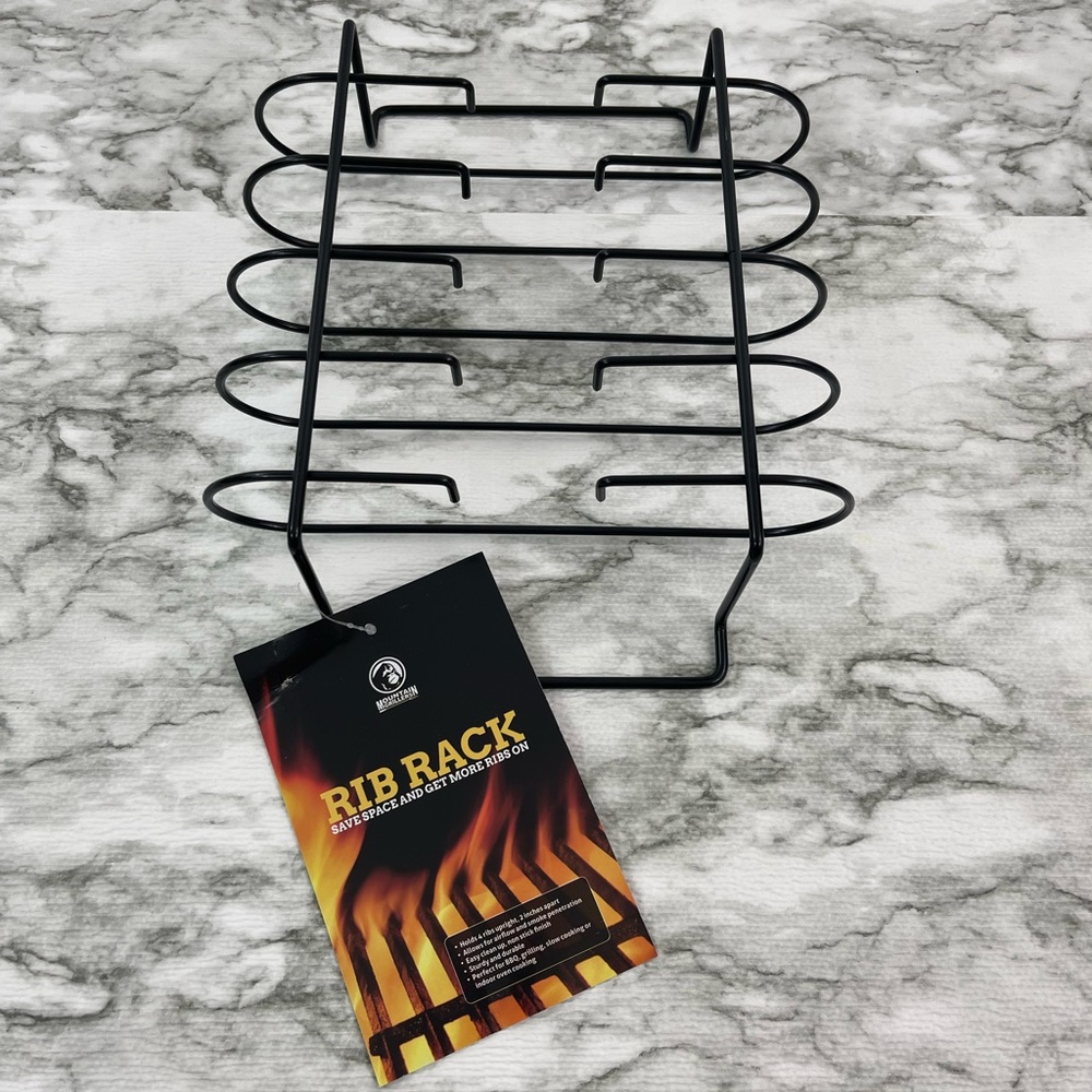 NWT Mountain Grillers Non-Stick Rib Rack - Picture 4 of 6